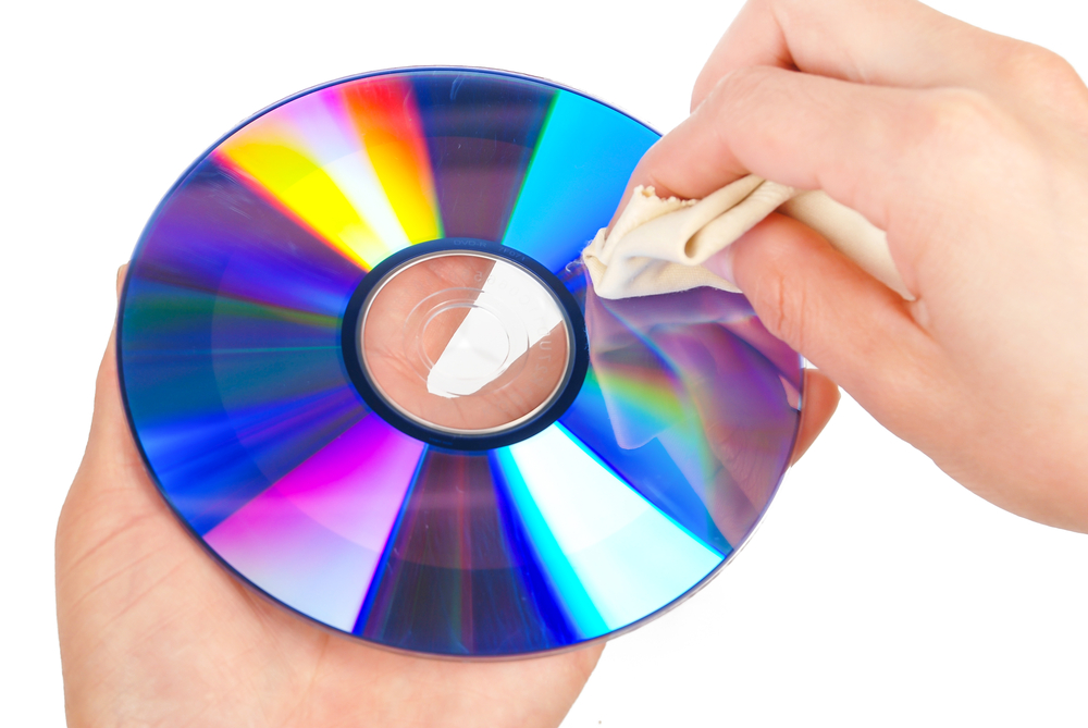Kratzer von CD entfernen